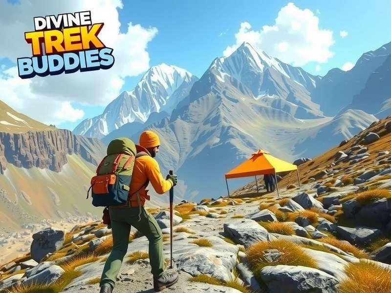 Divine Trek Buddies character customization and equipment management